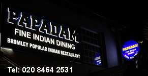 Papadam Fine Indian Bromley